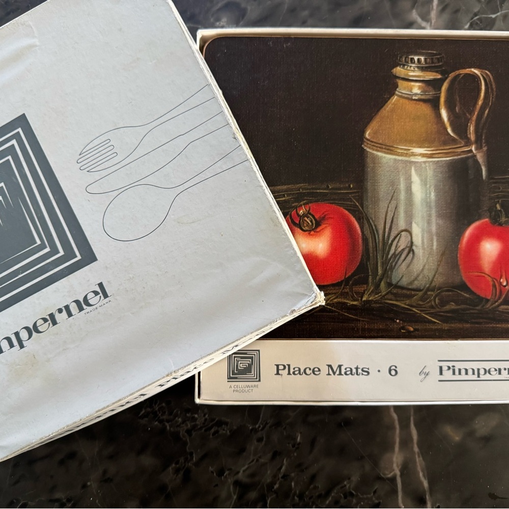 Pimpernel Vintage 1960’s placemats